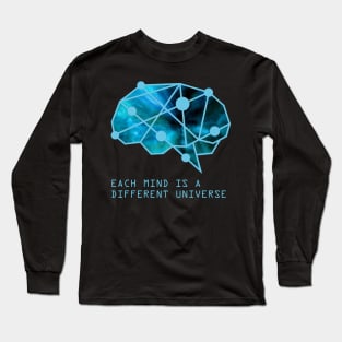 Each Mind is a Different Universe - Ver. 2 Long Sleeve T-Shirt